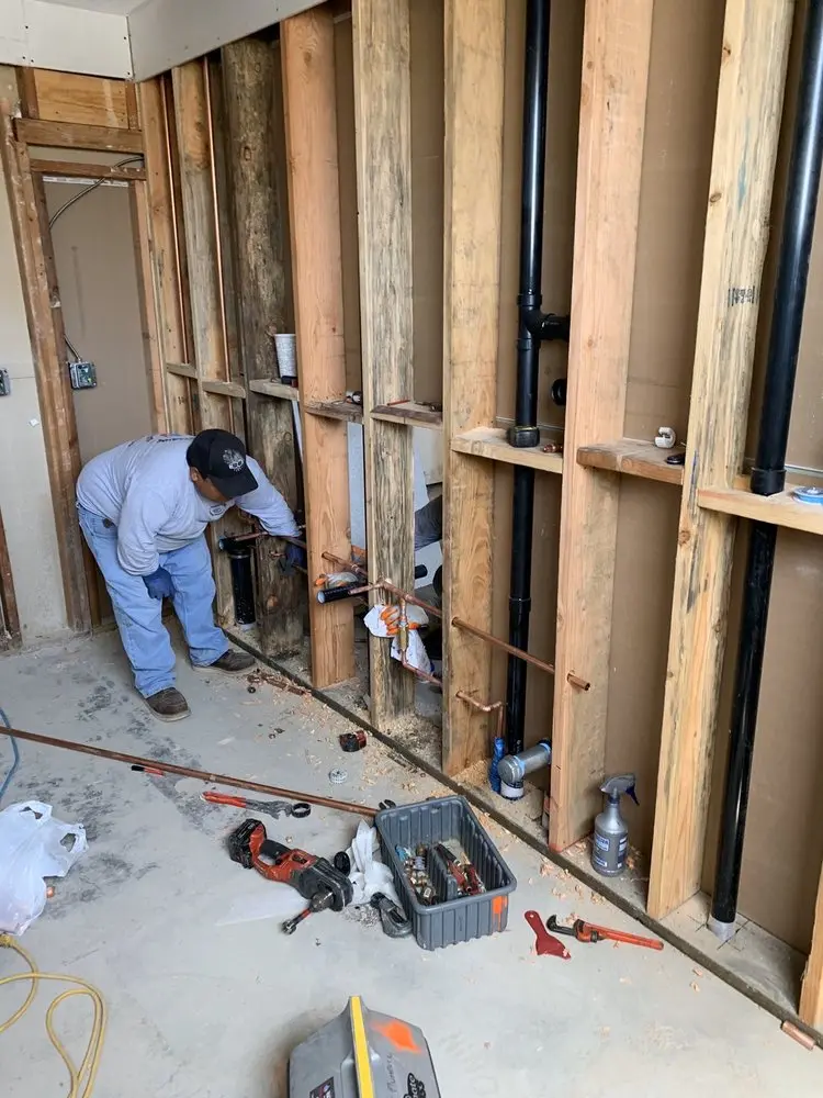 Commercial rough-in plumbing for Commercial Plumbing in Palm Beach